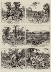 上部ビルマのルビー鉱山地区のメモ